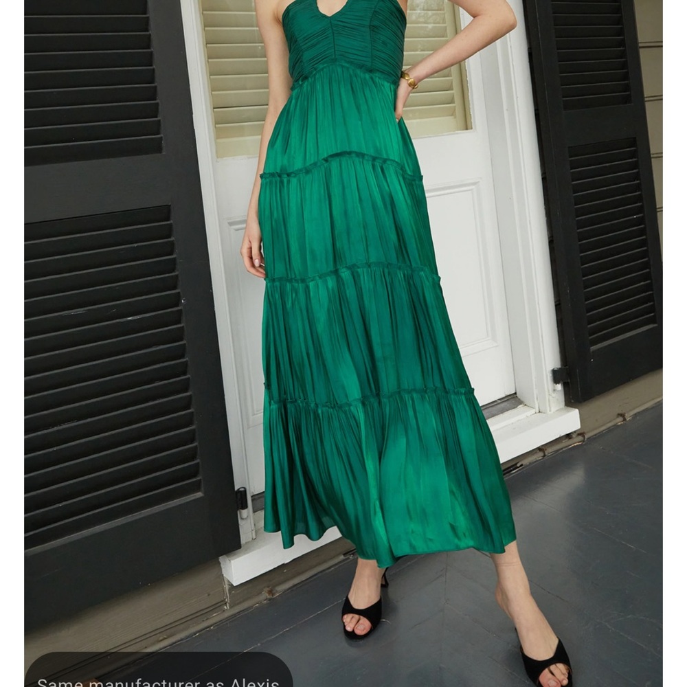 OPT Chic Emerald Maxi Dress